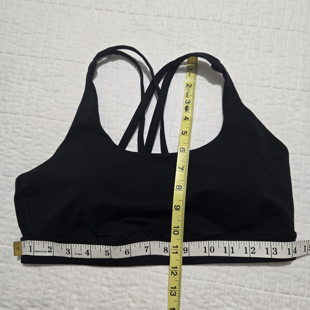 lululemon athletica Black Strappy Sports Bra - Women's Intimates - Picture 5 of 6